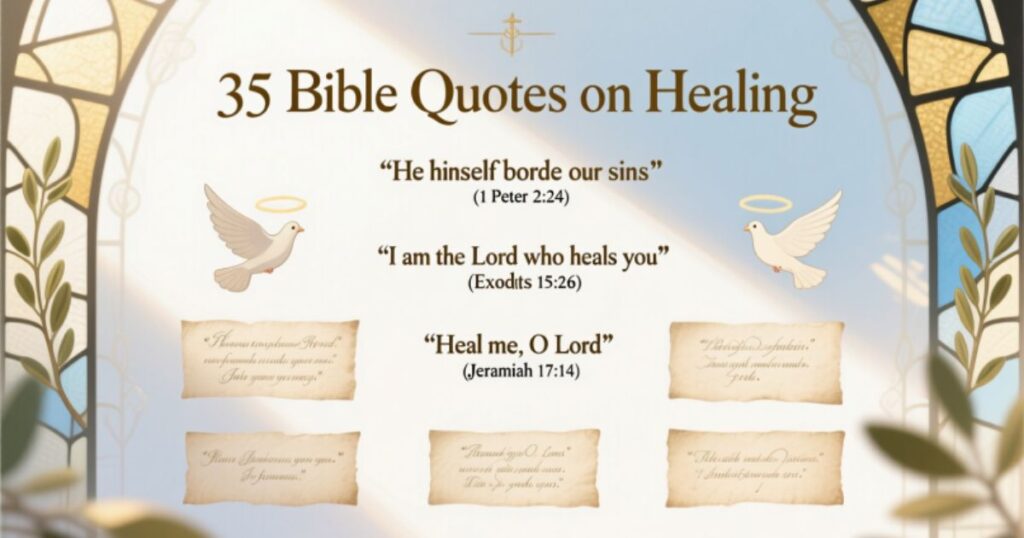 35 Bible Quotes on Healing