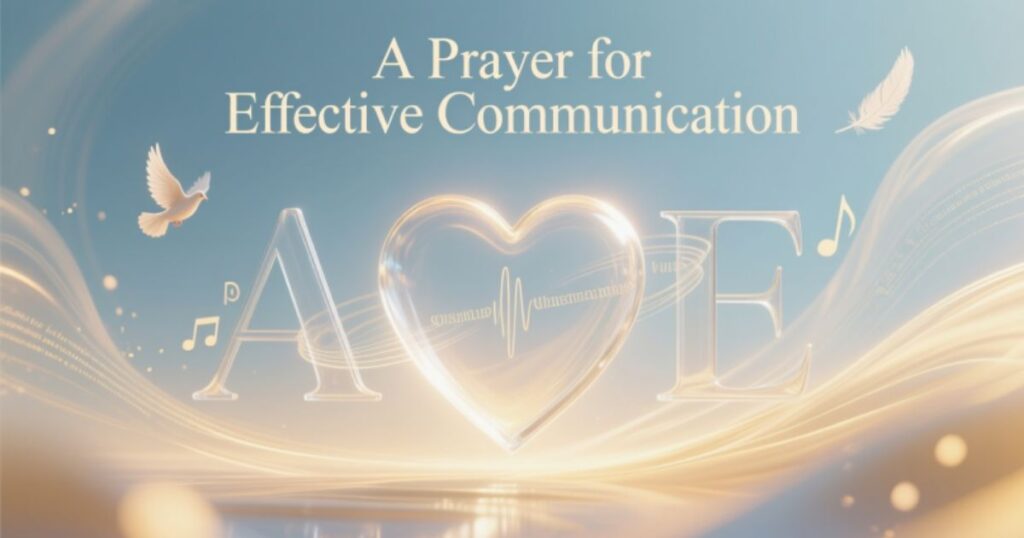 A Prayer for Effective Communication