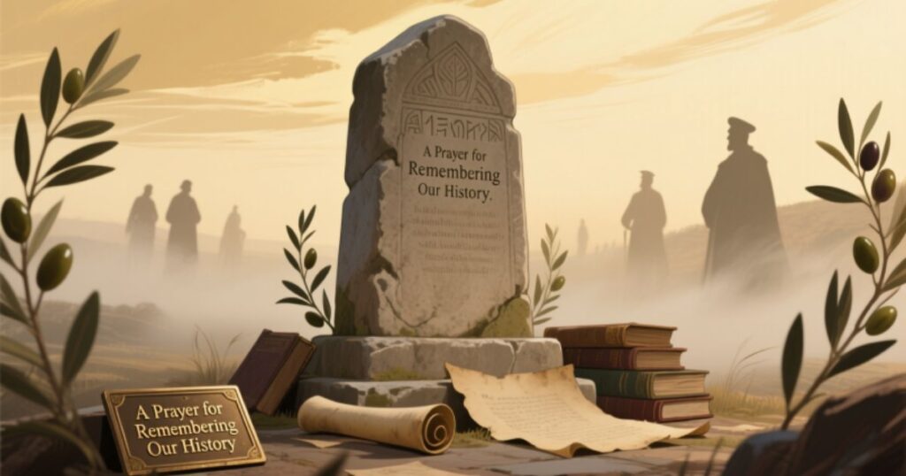 A Prayer for Remembering Our History